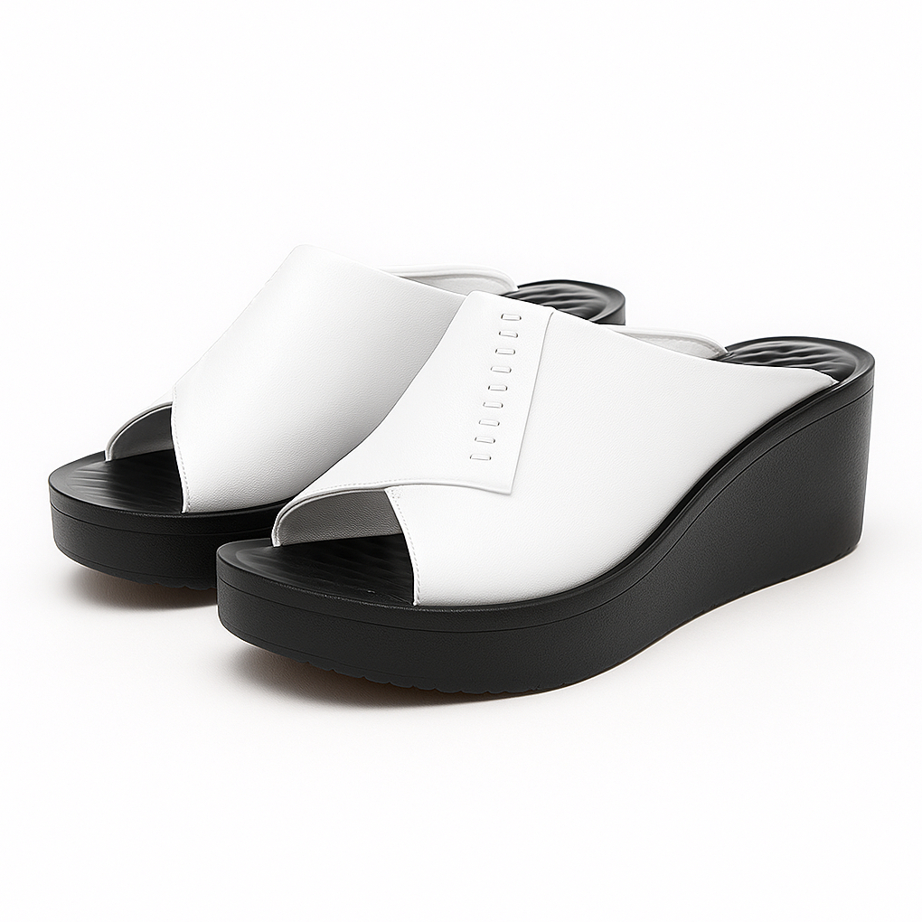Sandal Wanita Wedges Terbaru / Sendal Cewe Wedge Viral Terlaris