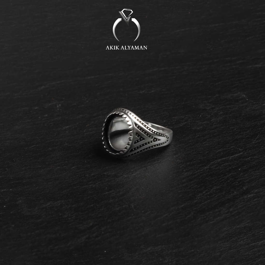 Cincin Pria Perak 925 Murni Original dijamin 100%