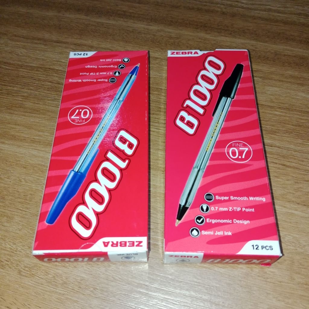 Pulpen Zebra B1000 ( 12 pcs )