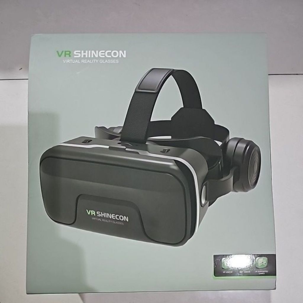 shinecon 10.0 VR 3D virtual Reality VR glasses with headphone