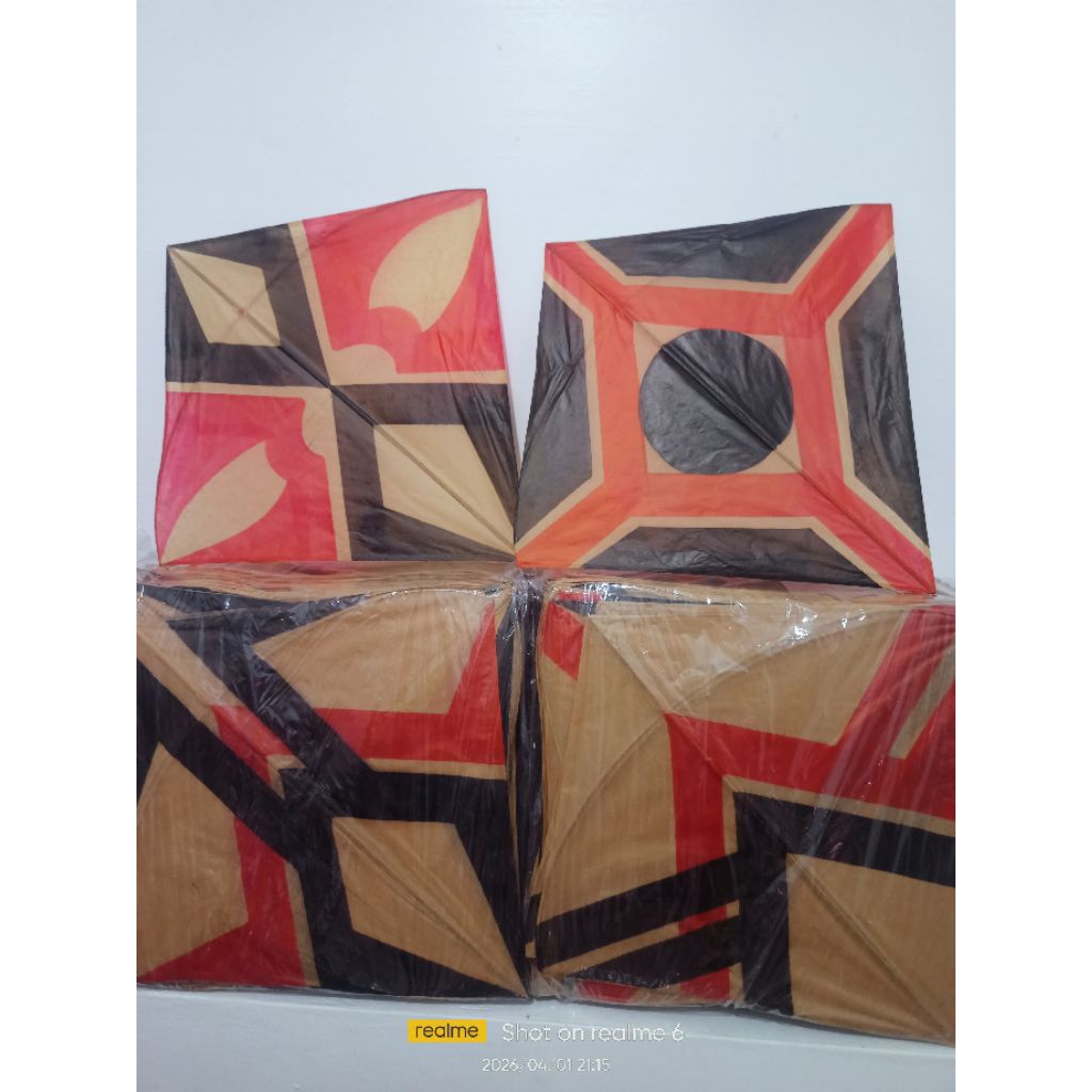 layangan aduan Seot berotot mustang UK 56 isi 50pcs bandung