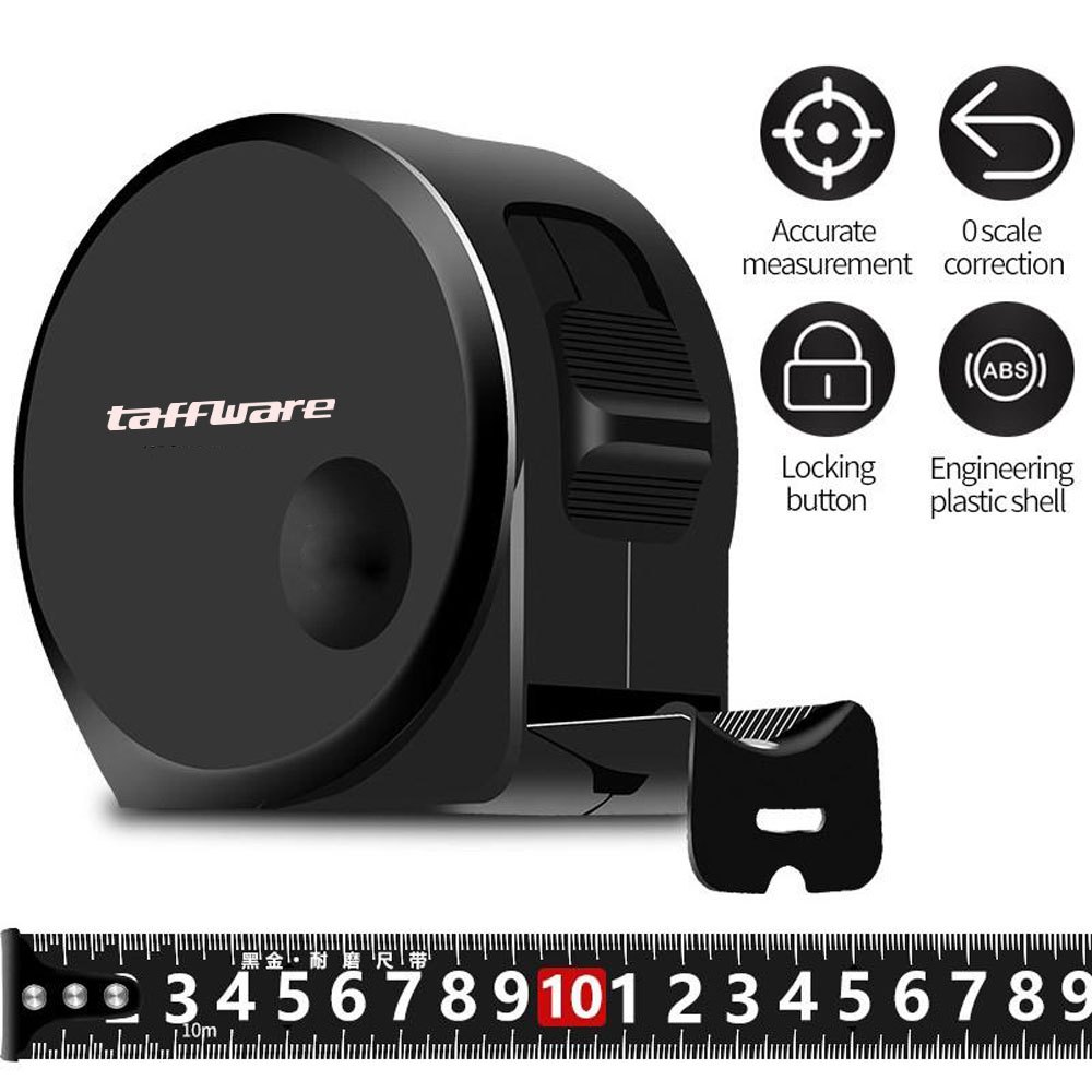 Taffware Meteran Tukang Roll Auto Lock 18mm Panjang 5 Meter