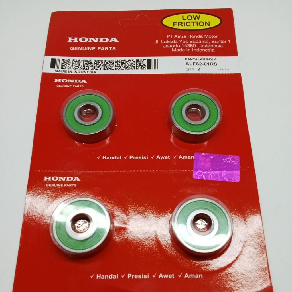 Laher 6201 Laher Roda depan motor Honda Beat spacy Scoopy Vario