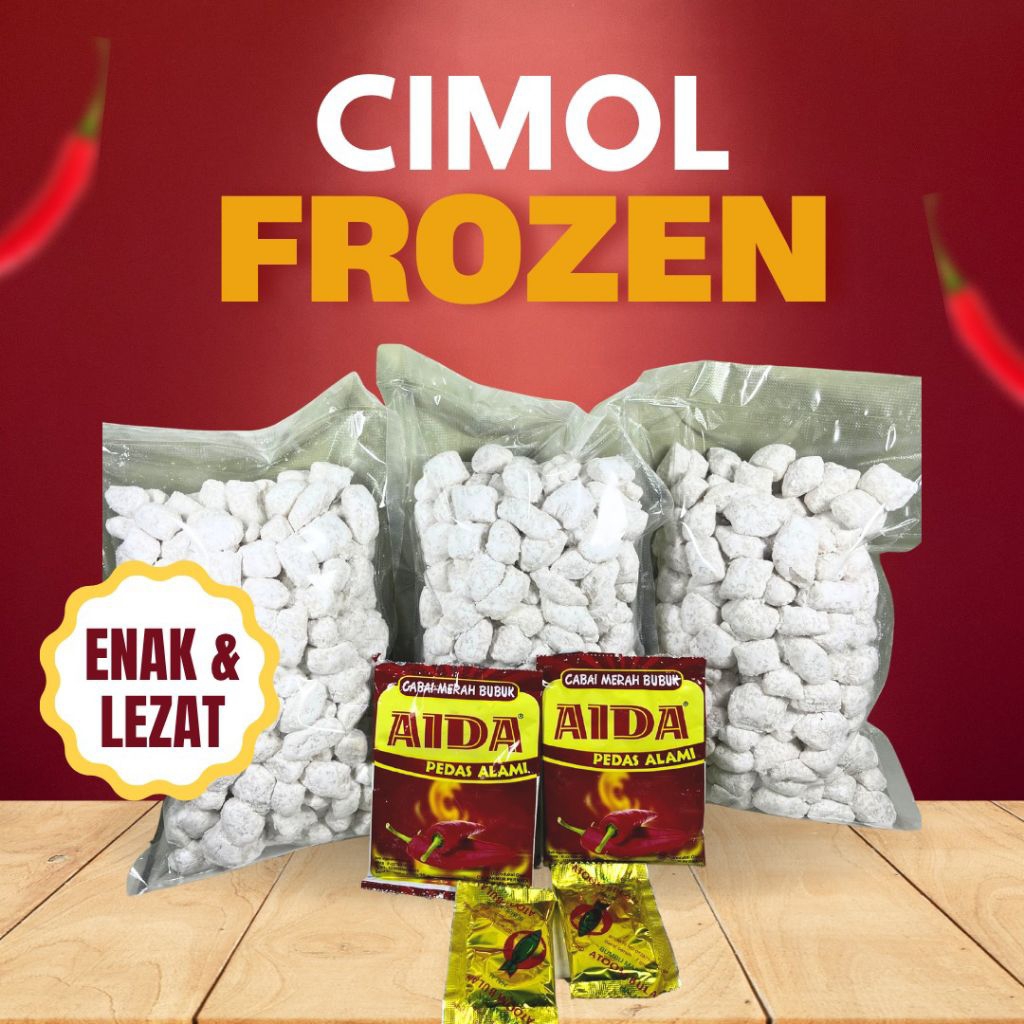 CIMOL MENTAH KILOAN 1KG SIAP GORENG ANTI MELEDAK