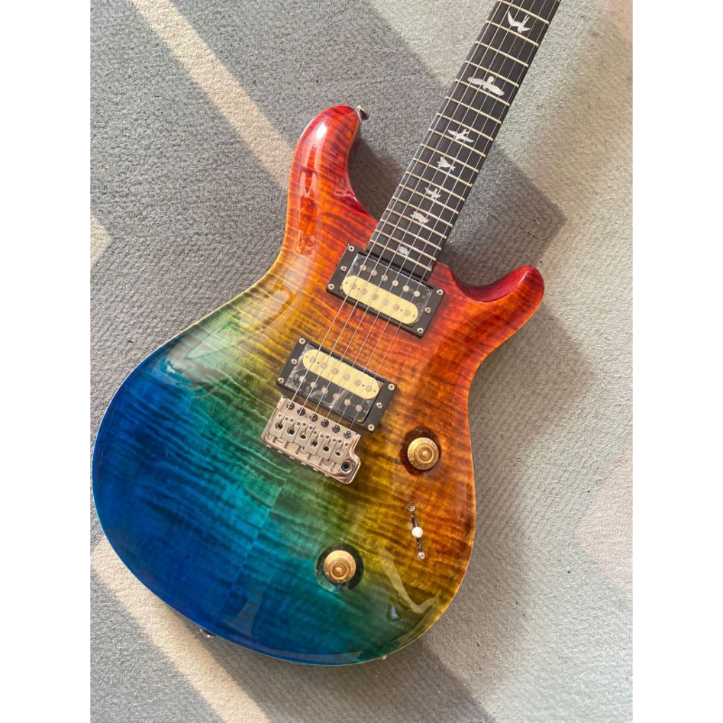 Gitar PRS rainbow high quality custom 24fret