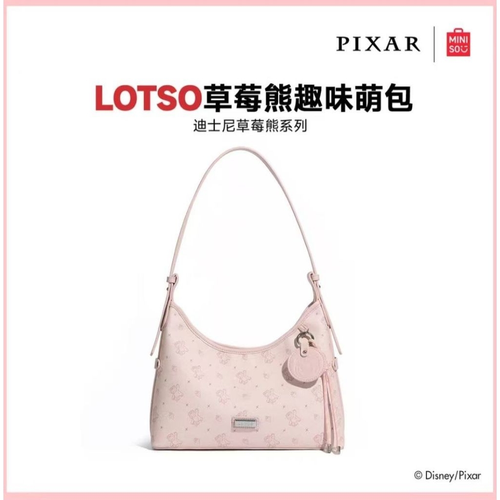 DISNEY LOTSO X MINISO TAS WANITA IMPORT