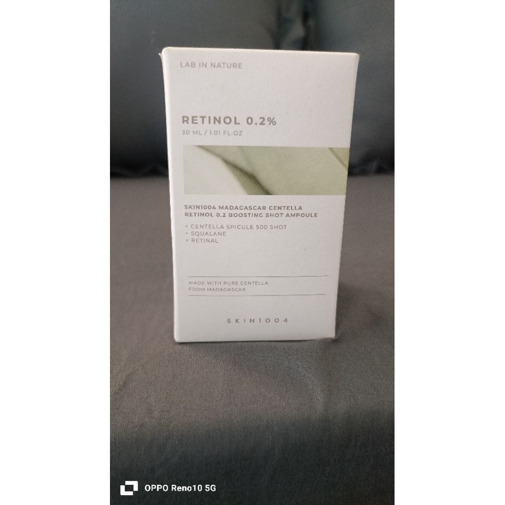 Skin1004-Retinol 0,2 Boosting shot ampoule