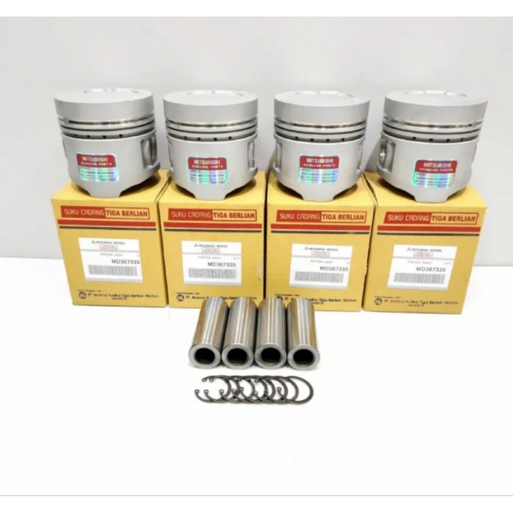 Piston Assy Set Mitsubishi L300 4D56 4D55 Original