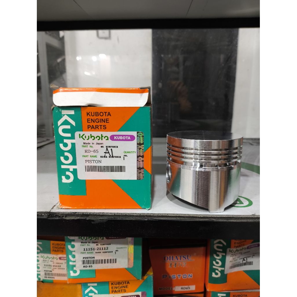 Piston mesin diesel kubota rd65 piston seher mesin kubota rd65