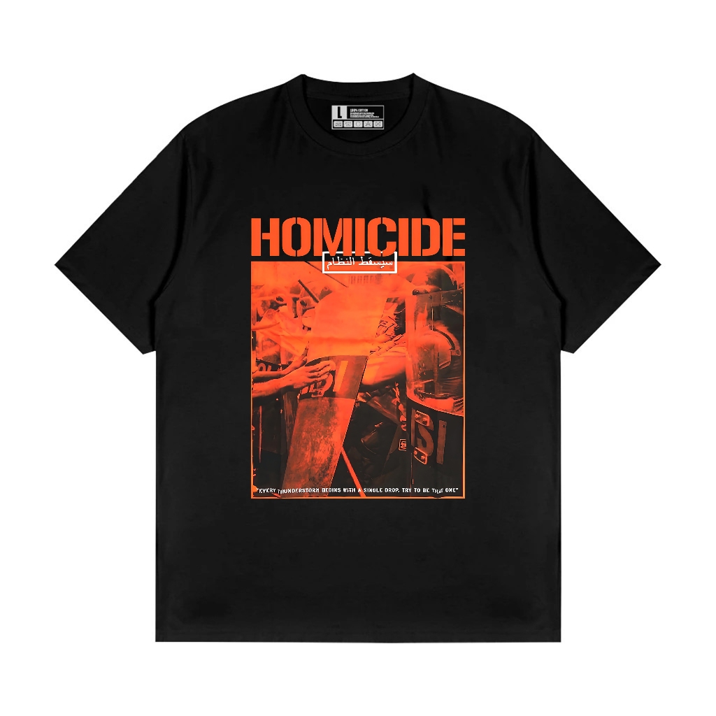 Rockerstar T-shirt Band Homicide Conflict kaos SKENA starboy kaos vintage premium kaos aesthetic cot