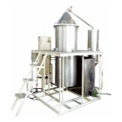 Mesin Penyulingan 50 Kg/Proses Stainless Steel 304 LPG / Alat Distilasi Minyak Atsiri Kapasitas Besa