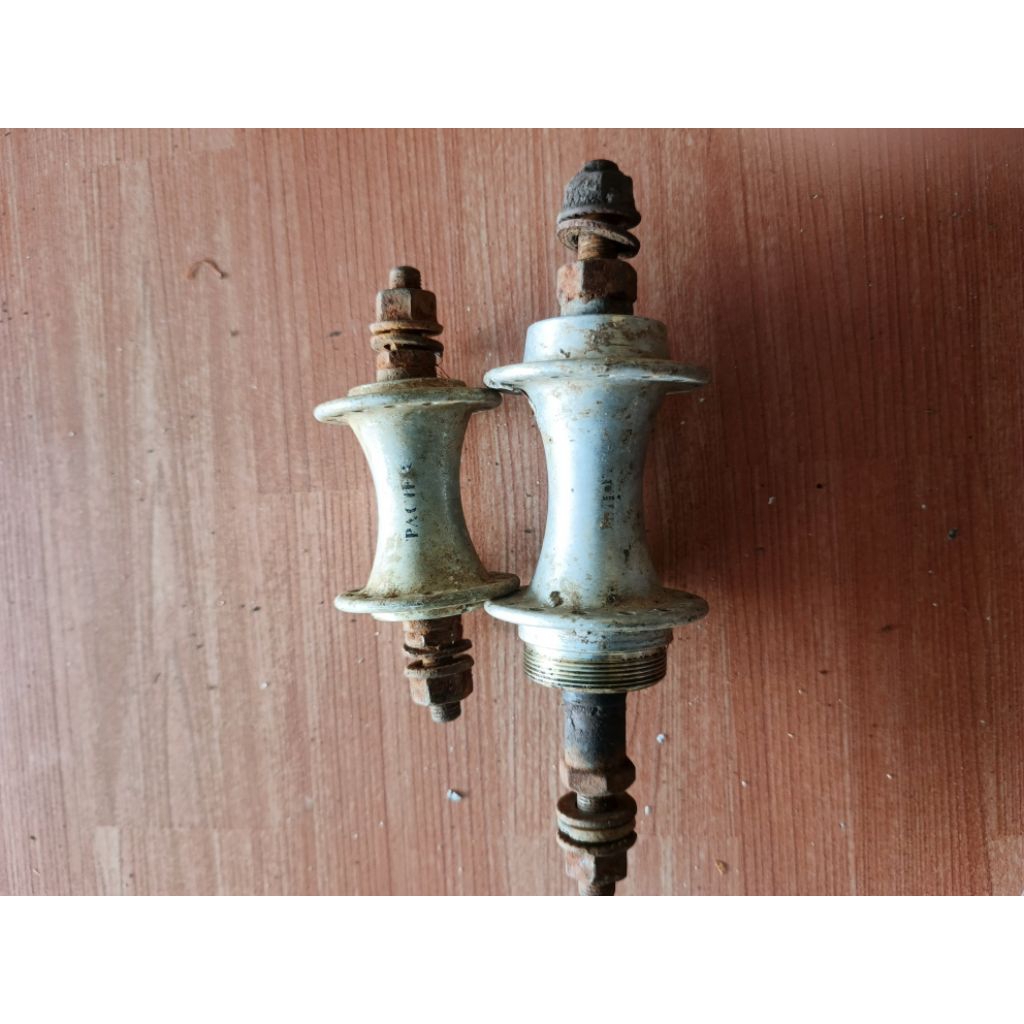 hub freehub sepeda lipat merk pacific alloy lobang 28