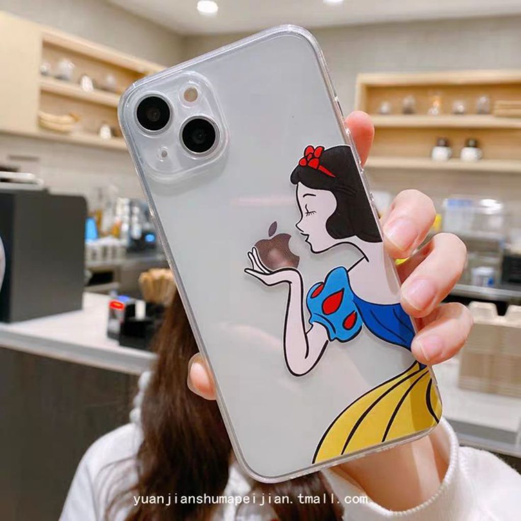 CASE IPHONE TRANSPARAN SNOW WHITE