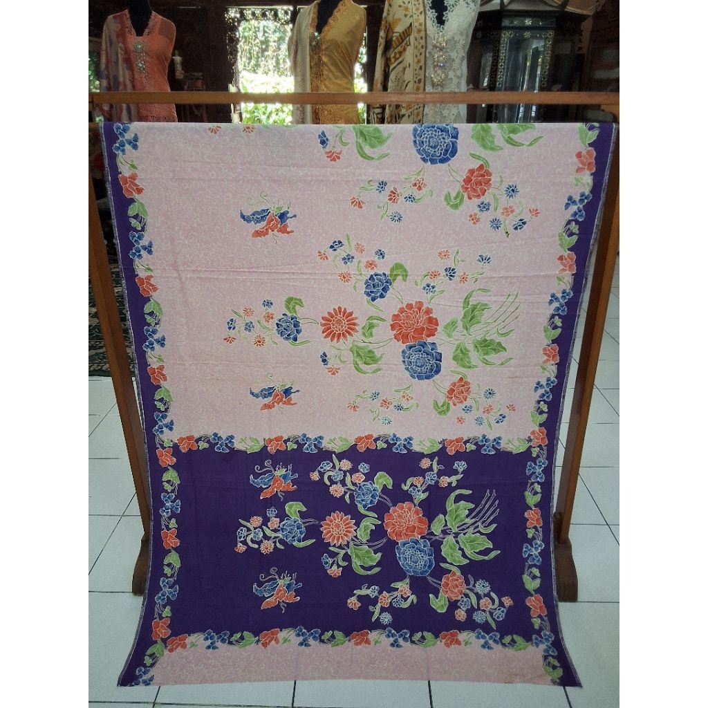 Kain Batik Tulis Buketan/Kain Batik Buketan/Kain Batik Lawasan/Kain Batik Encim/Kain Buketan Lawasan