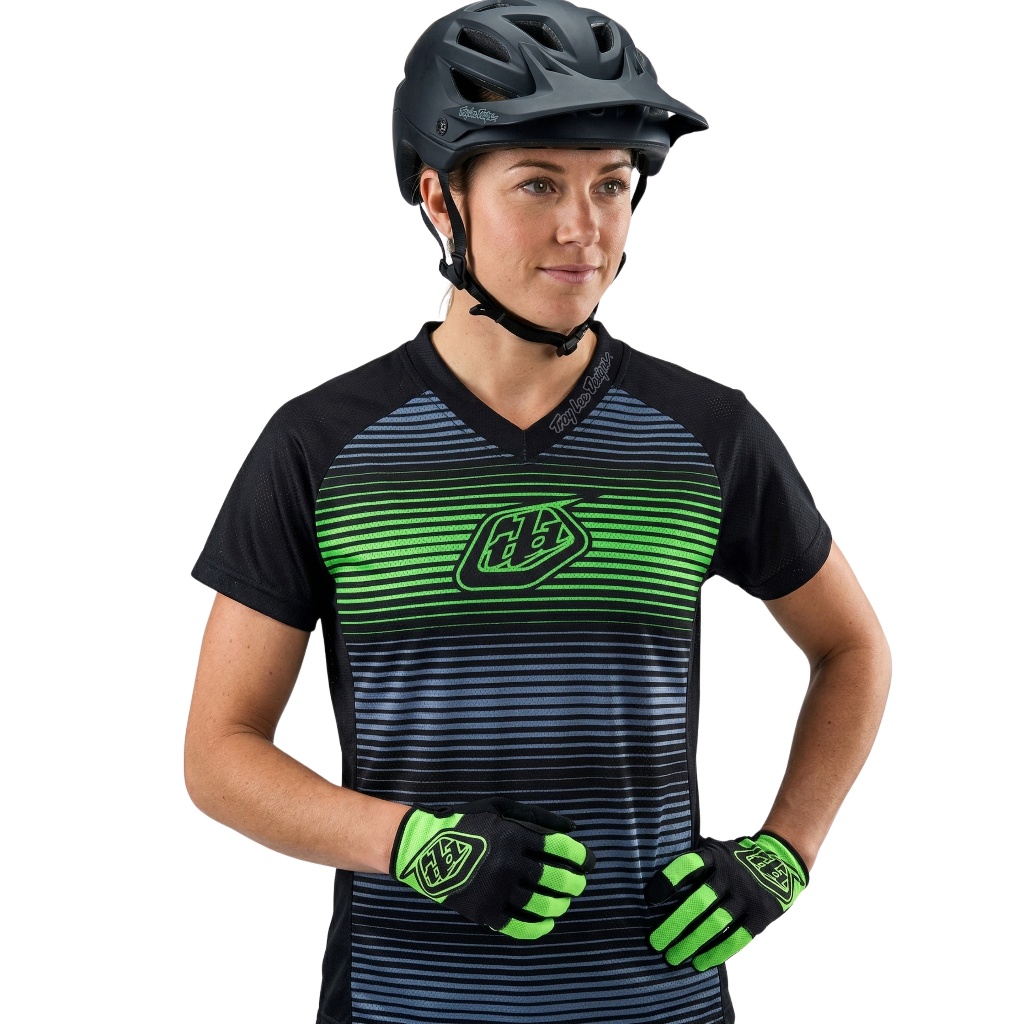 Troy Lee Designs Women's Skyline Jersey Original - Kaos Sepeda MTB Wanita Size M