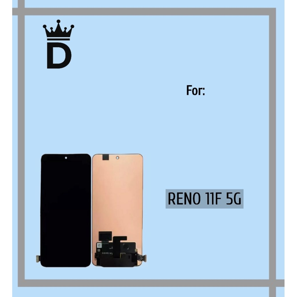 LCD TOUCHSCREEN OLED FINGER ON OPPO RENO 11F 5G FULLSET