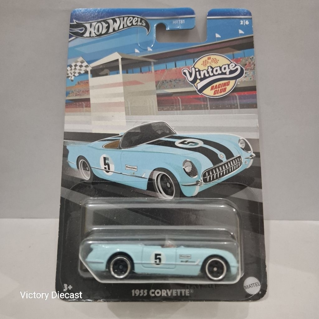 Hot Wheels 1955 Corvette Vintage Racing Club