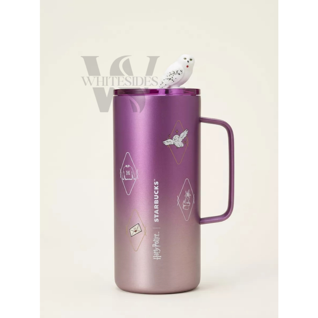 Hedwig Mug Purple - Starbucks Harry Potter Edition 2026 Whole Bean 250gr gram VIA Instant 12 Sticks 