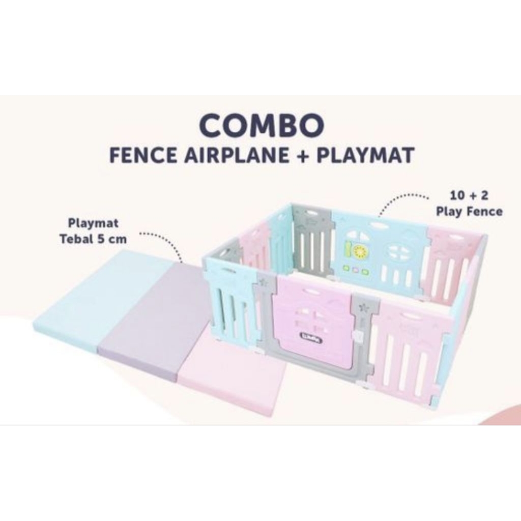 Preloved Lumba Play Fence Bumpermat 12+2