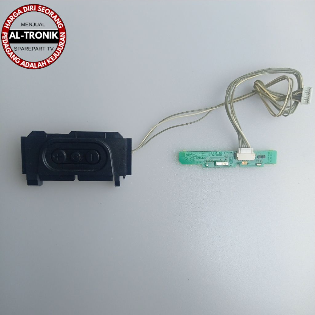 SENSOR DAN TOMBOL TV LED SONY 40 INCH MODEL KDL40W650D MODUL IR RECEIVER MANUAL KDL 40W650D 40W650