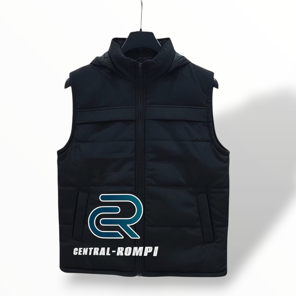 Rompi Parasut Anti Angin Rompi Puffer Rompi Motor Pria-Wanita