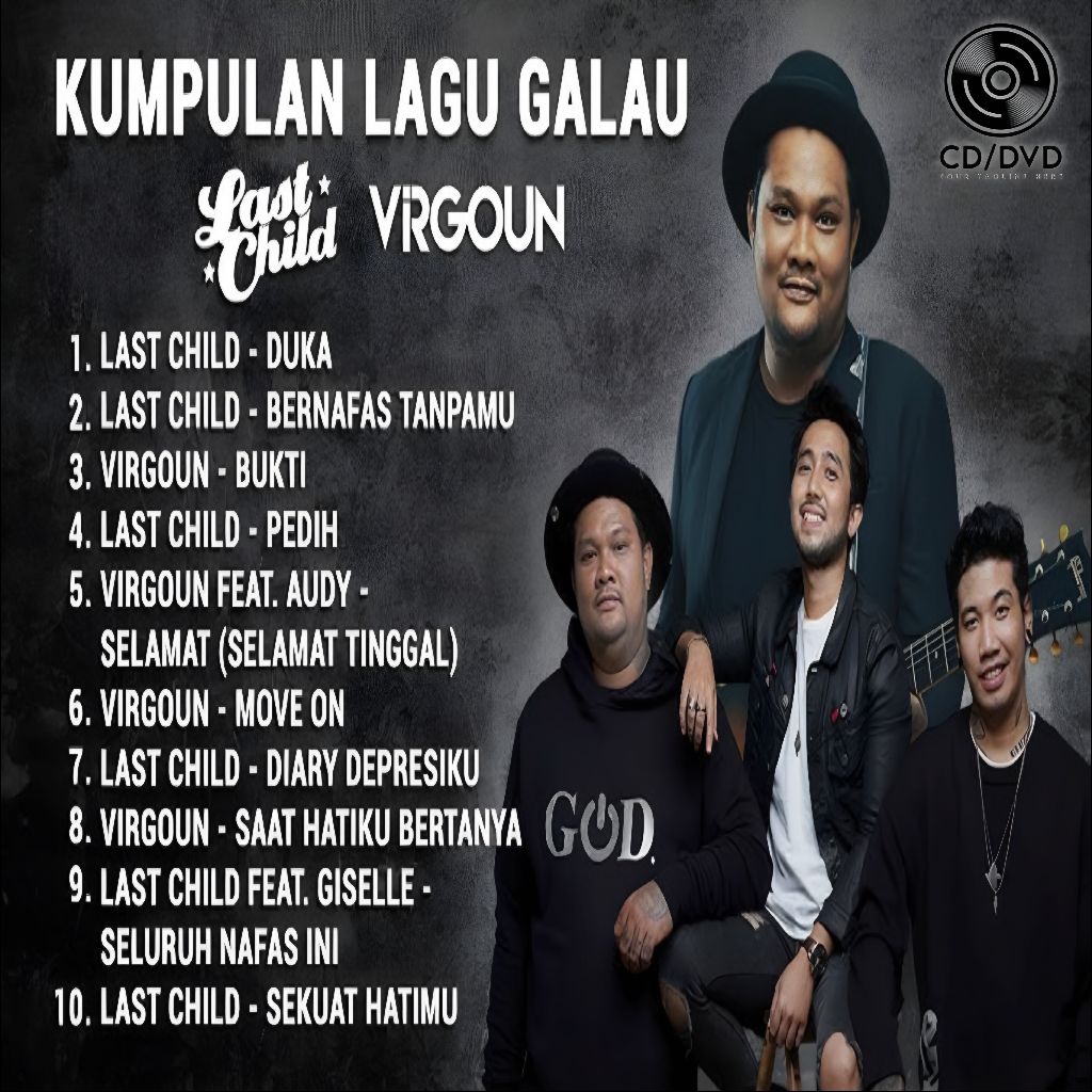KASET LAGU GALAU ALBUM VIRGOUN - KASET CD LAGU LAST CHILD TERPOPULER - KASET DVD MUSIK TERBARU - KAS