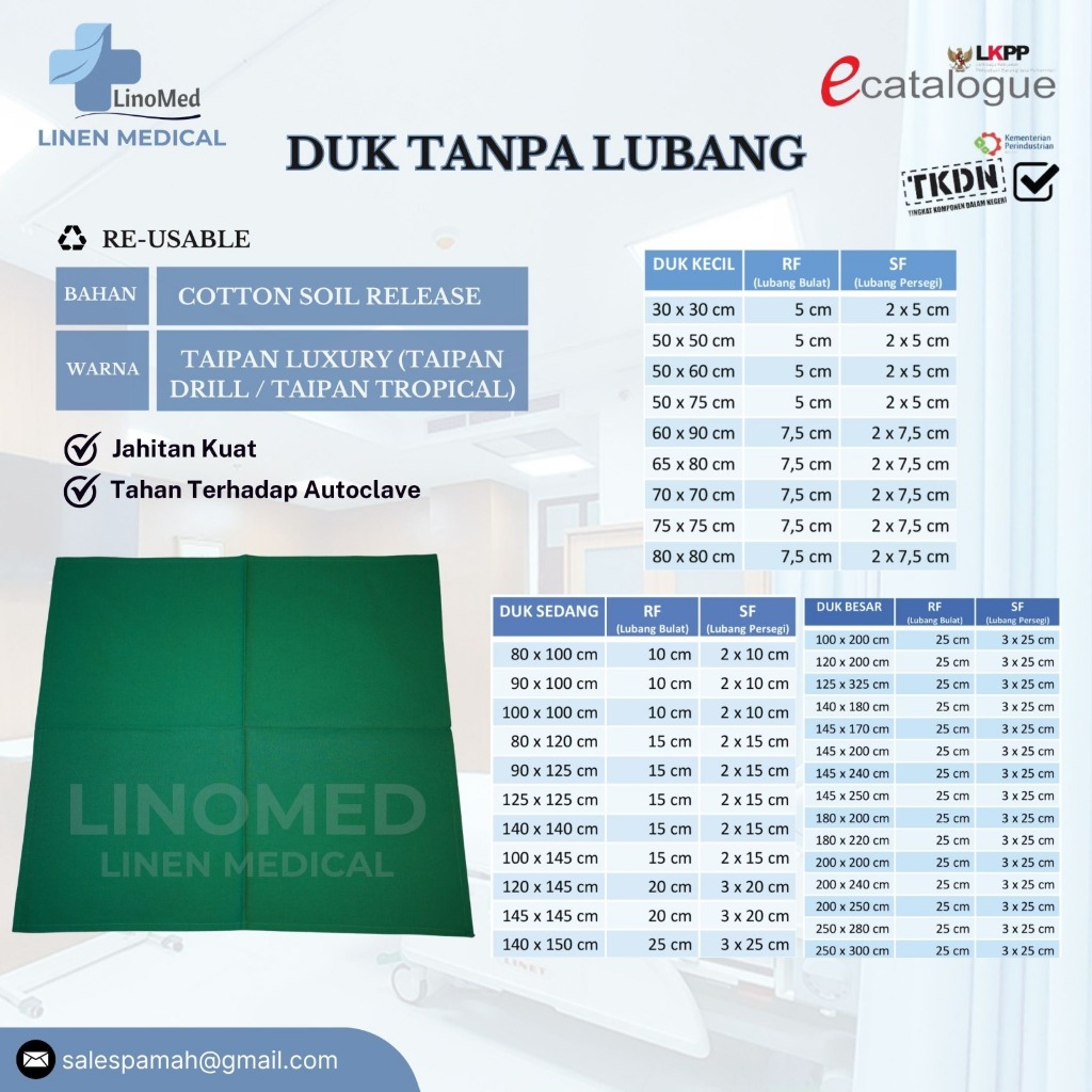 Duk Tanpa Lubang - Taipan Luxury (Taipan Drill / Taipan Tropical) 125