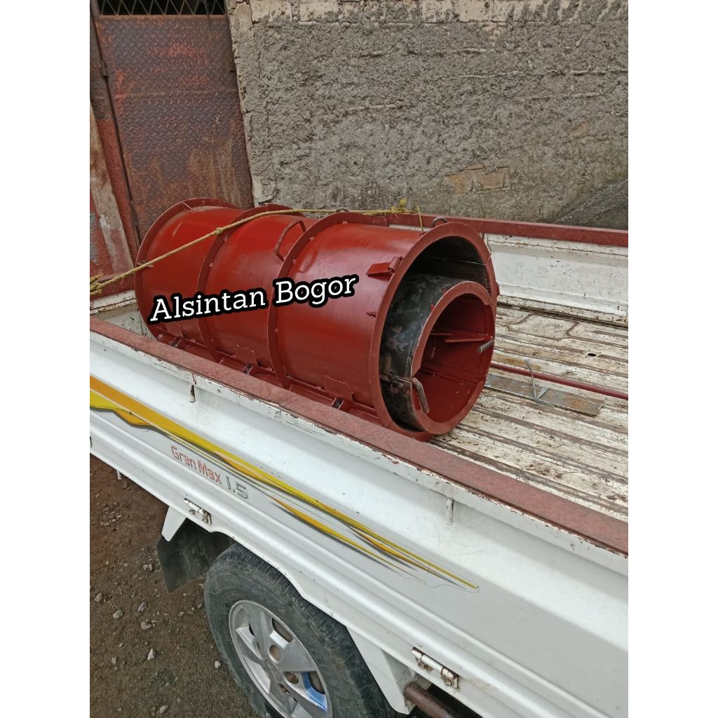 Ready Cetakan Gorong Gorong Beton Diameter 50 x 100 cm | Cetakan Buis Beton Manual Besi Tebal Kuat
