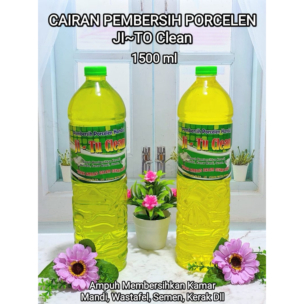 JITU CLEAN PEMBERSIH LANTAI - PEMBASMI KERAK LANTAI KAMAR MANDI - SABUN KERAMIK ANTI KUMAN MEMBANDEL