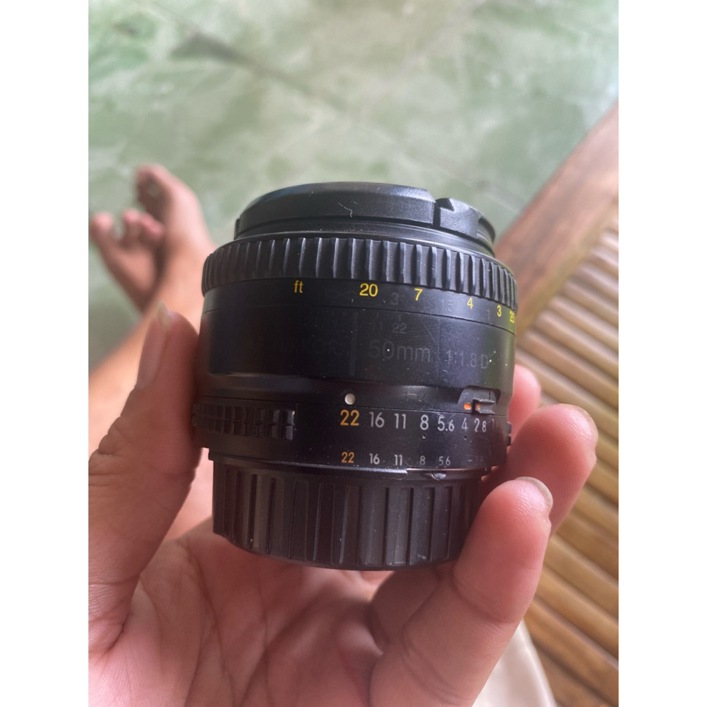 Lensa Nikon 50 MM f1.8