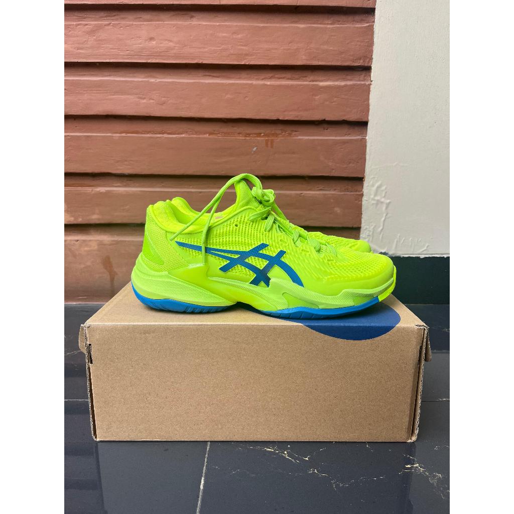 Asics Court FF 3 Women Hazard Green / Reborn Blue 39