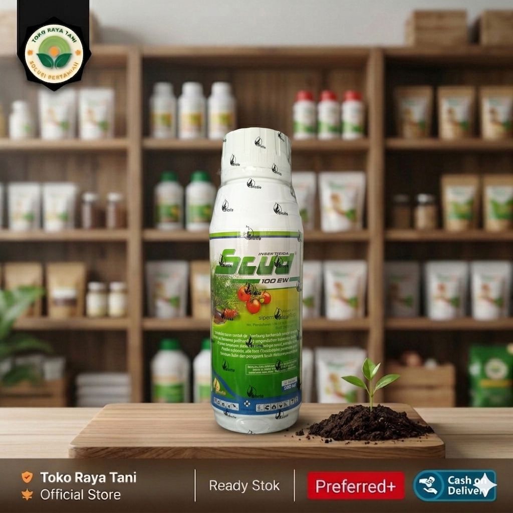 Jual Insektisida SCUD 100 EW Pembasmi hama kumbang tanduk 500ml