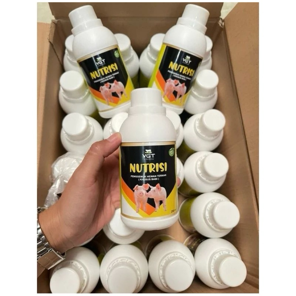 VGT Nutrisi Ternak Babi Probiotik Vitamin Organik Aman untuk Indukan Hamil