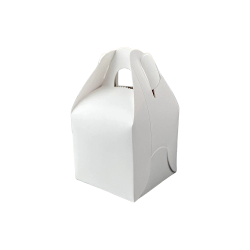 Gable Box Ivory White Ukuran 12x12x12 cm