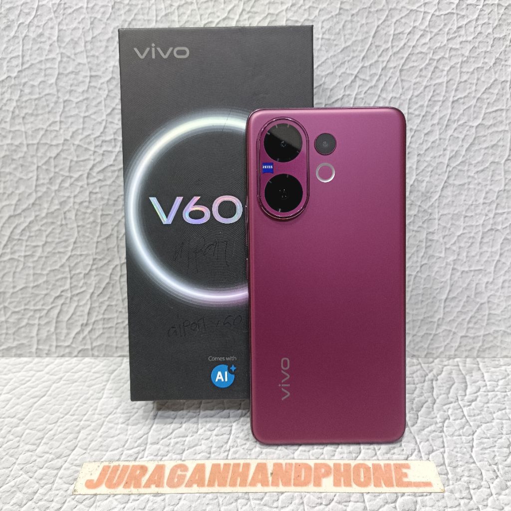 VIVO V60 5G 12/256GB HP BEKAS SECOND SEKEN