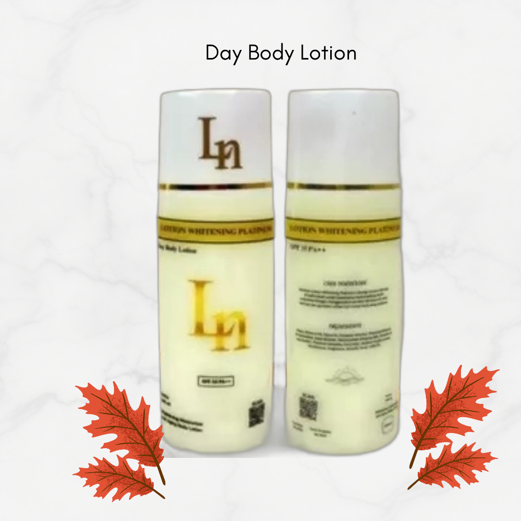 Ln Body Lotion Whitening Platinum 100ml Day Lotion – Lotion Cerah Melembapkan BPOM