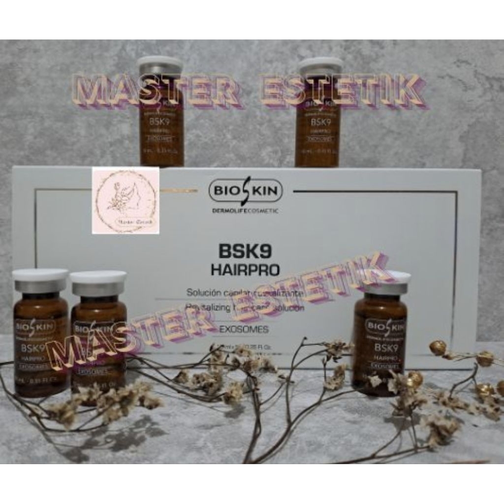 Ecer Bioskin BSK9 HairPro/ menambahkan volume rambut/ mengobati kebotakan rambut