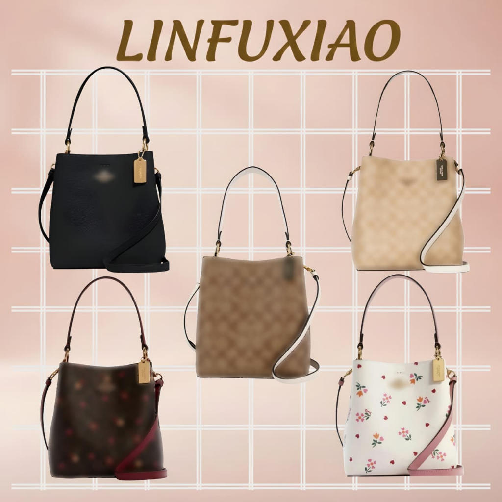 Tas wanita town bucket bag signature canvas 2312 1011 C2811 C3598 C7975