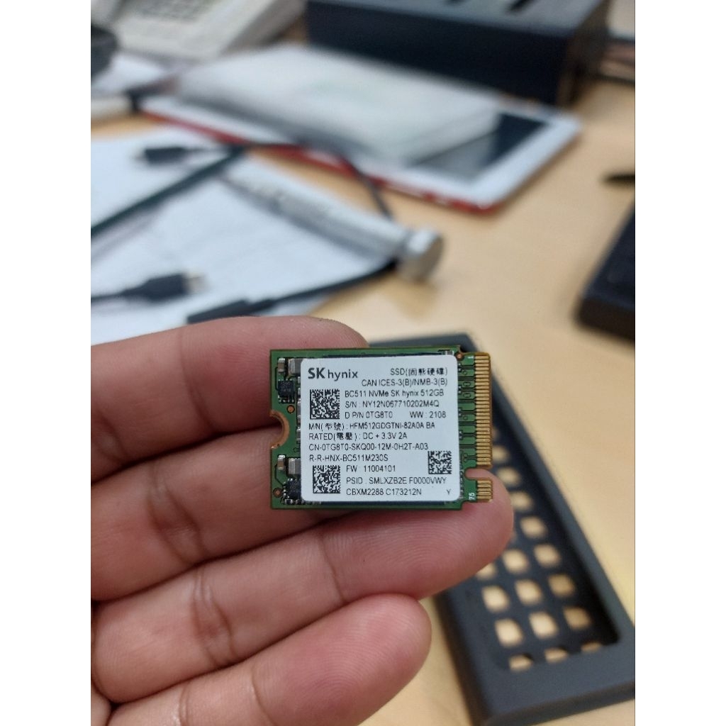 SSD M.2 NVMe PCIe SK Hynix 512GB