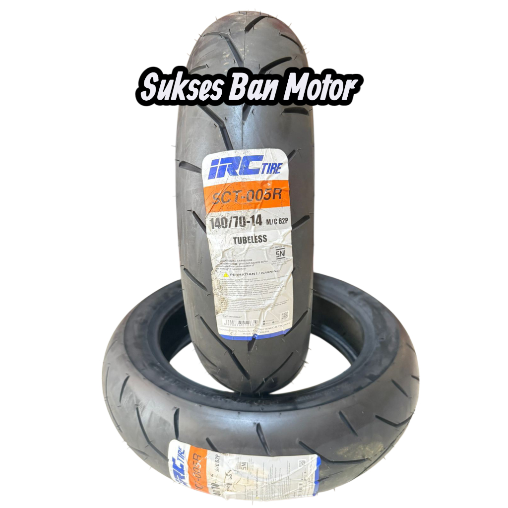 Ban IRC 140/70-14 SCT-005R Tubeless