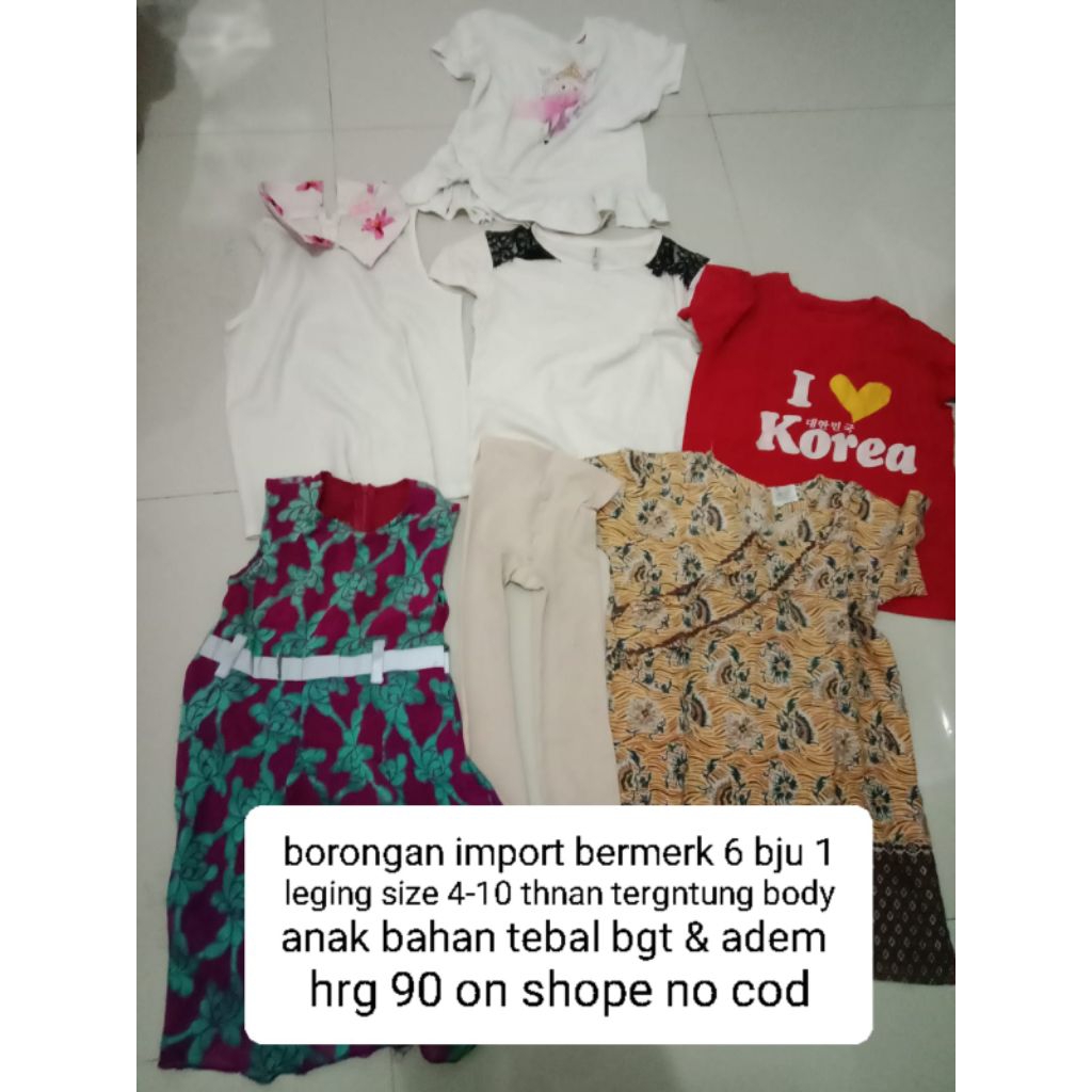 borongan baju anak