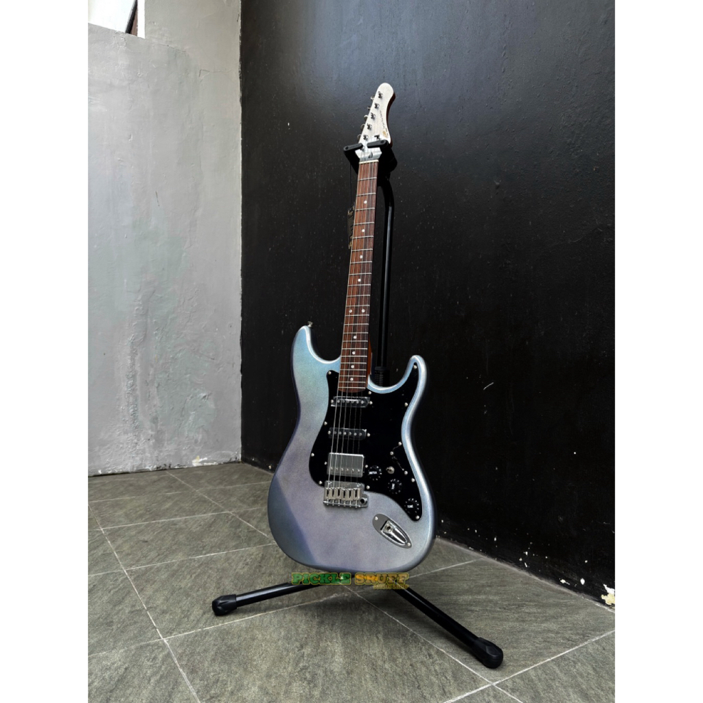 SQOE SEST750 HSS BL AURORA BLUE LIMITED EDITION | GITAR SQOE STRATOCASTER HSS