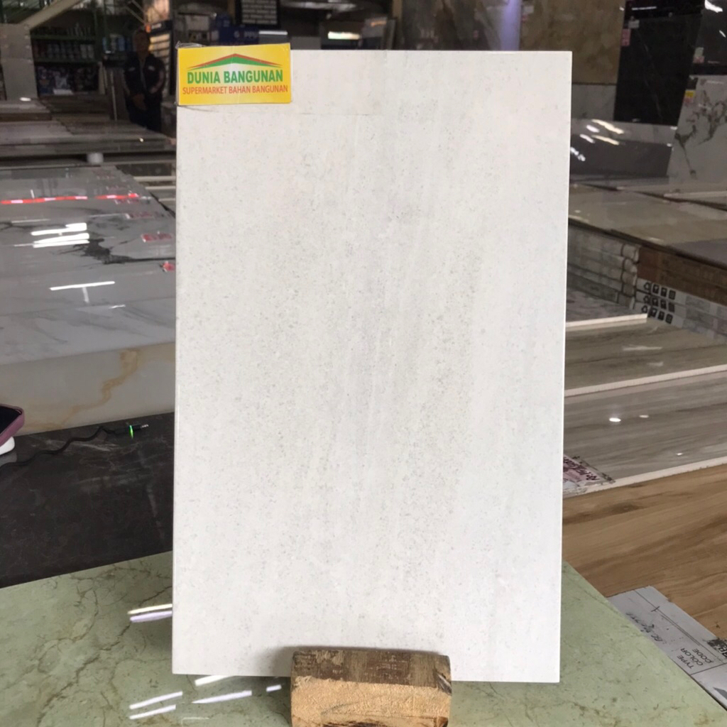 Keramik 25x40 platinum Bosco White Keramik Glossy