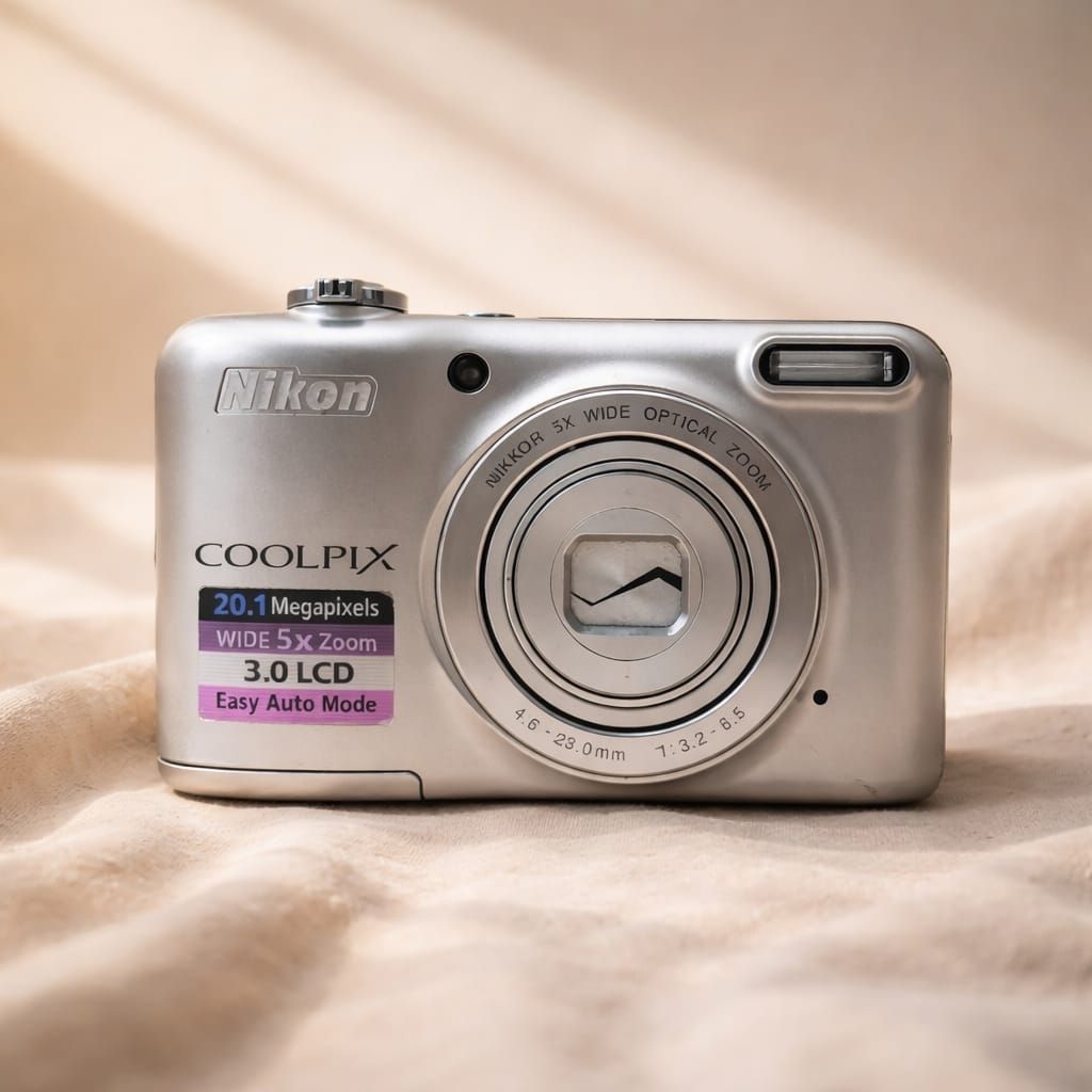 Nikon L28 Digicam Camdig Kamera Digital Pocket Saku Jadul