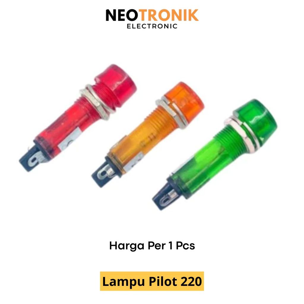Lampu Pilot Lampu Indikator LED Pilot LED Indikator AC 220V