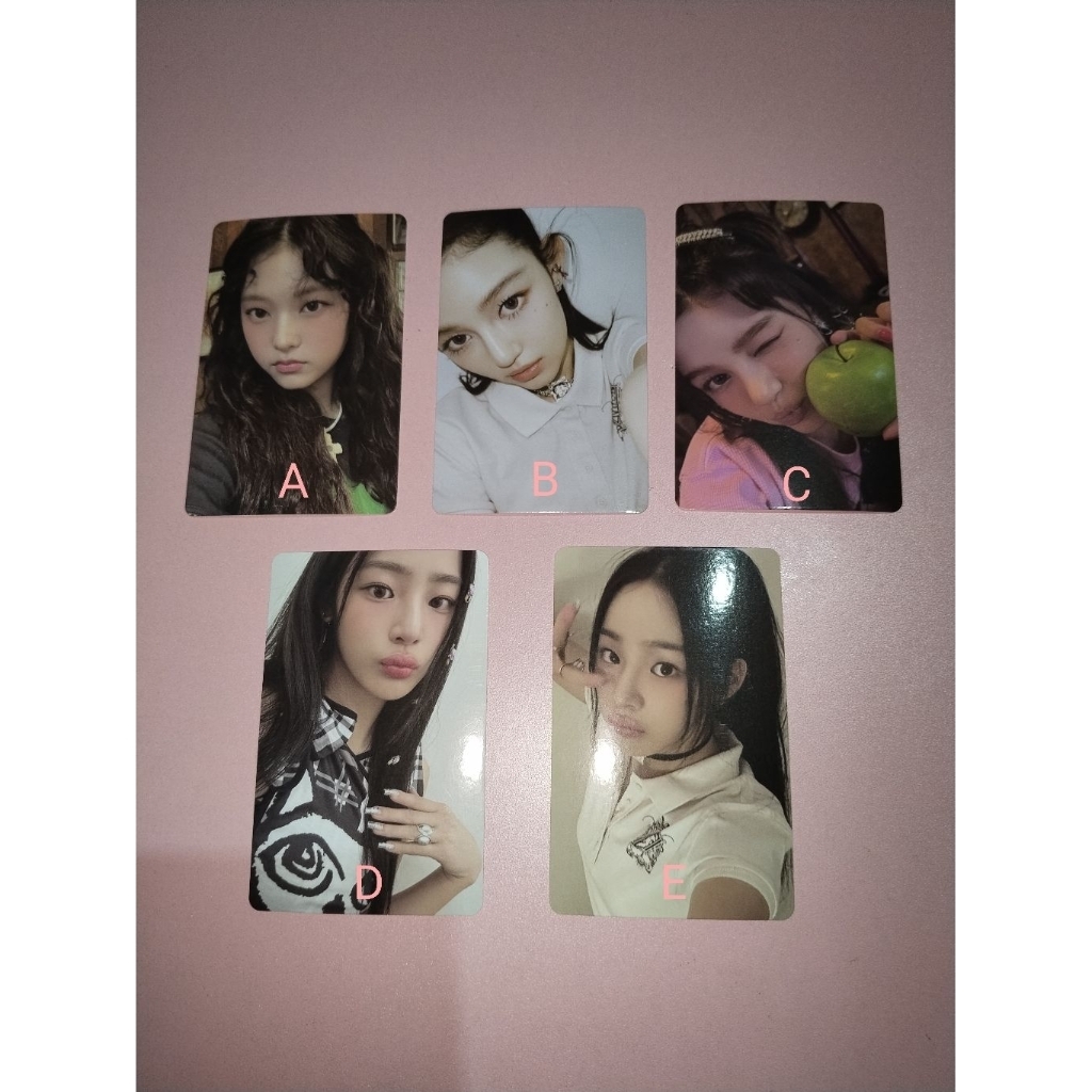 photocard official newjeans album "get up" weverse ver c