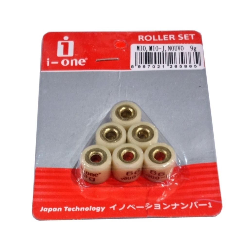 Roller i one yamaha mio, mio j, nouvo 8,9,10 gram isi 6pcs