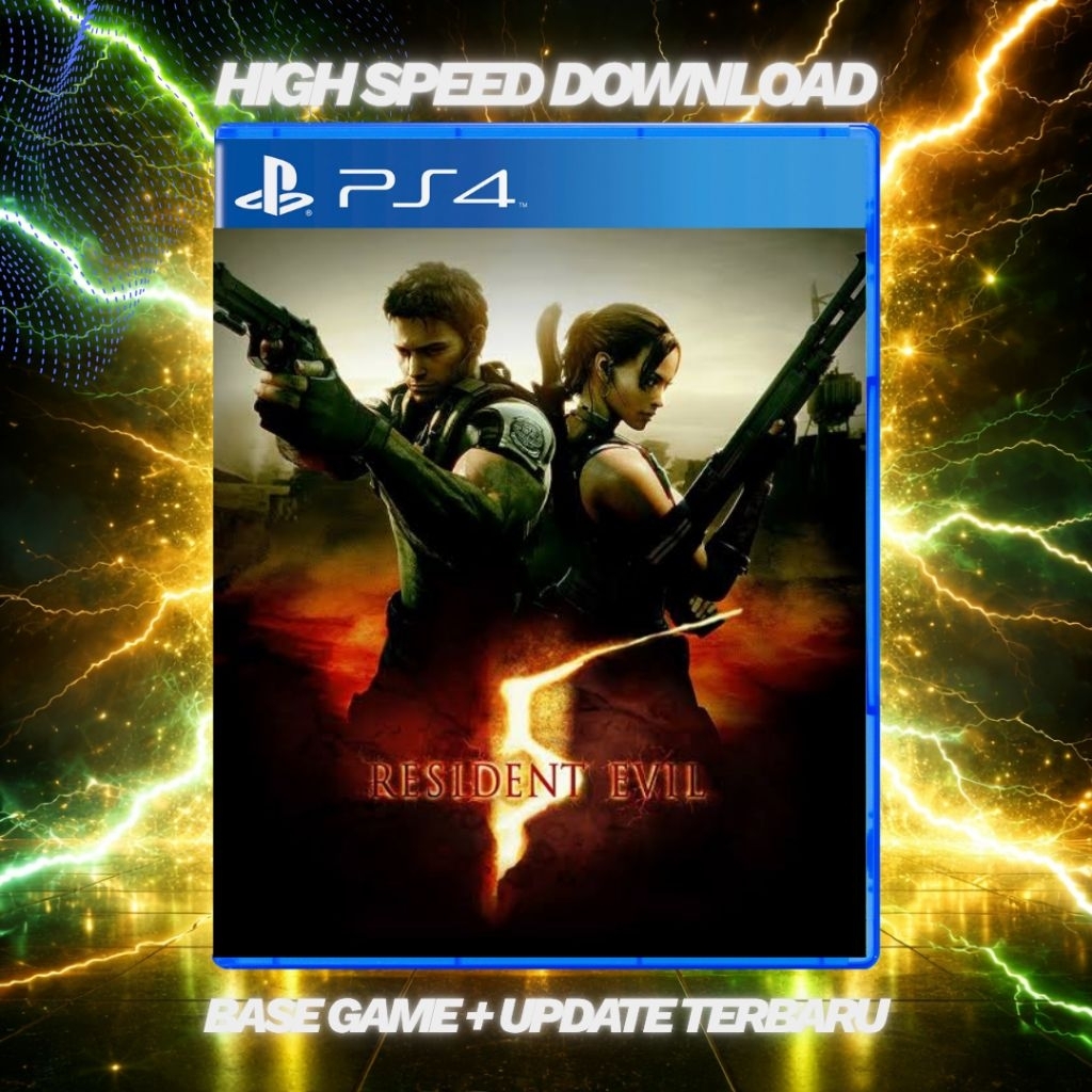 Resident Evil 5 – Game PS4 HEN Digital (Format PKG) | Full Version