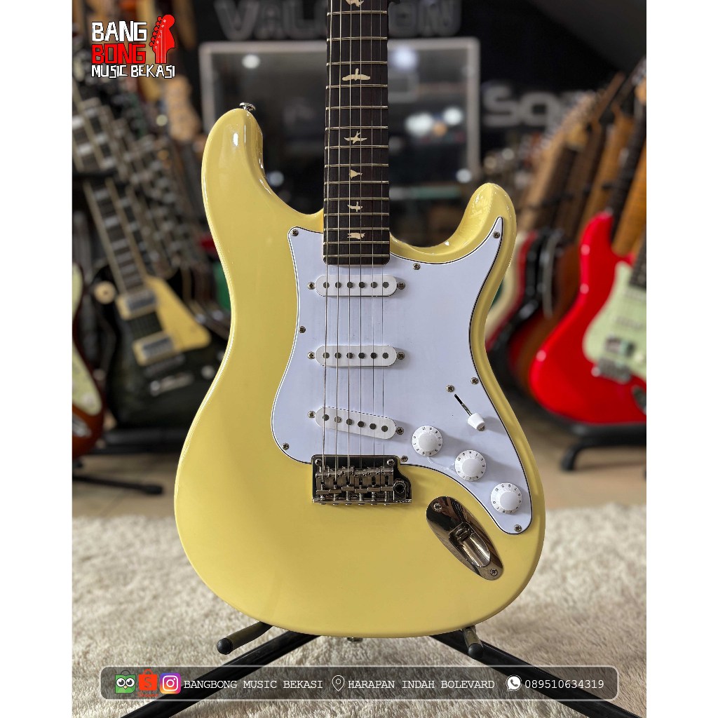 PRS SE Silversky John Mayer Made In Indonesia SECOND+gigbag original prs