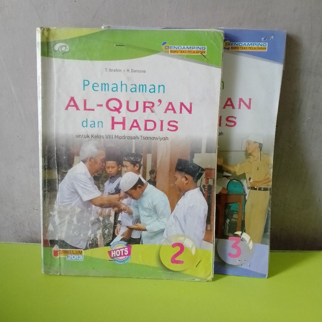 PEMAHAMAN ALQUR'AN DAN HADIS UNTUK MTS PENERBIT AQILA TIGA SERANGKAI